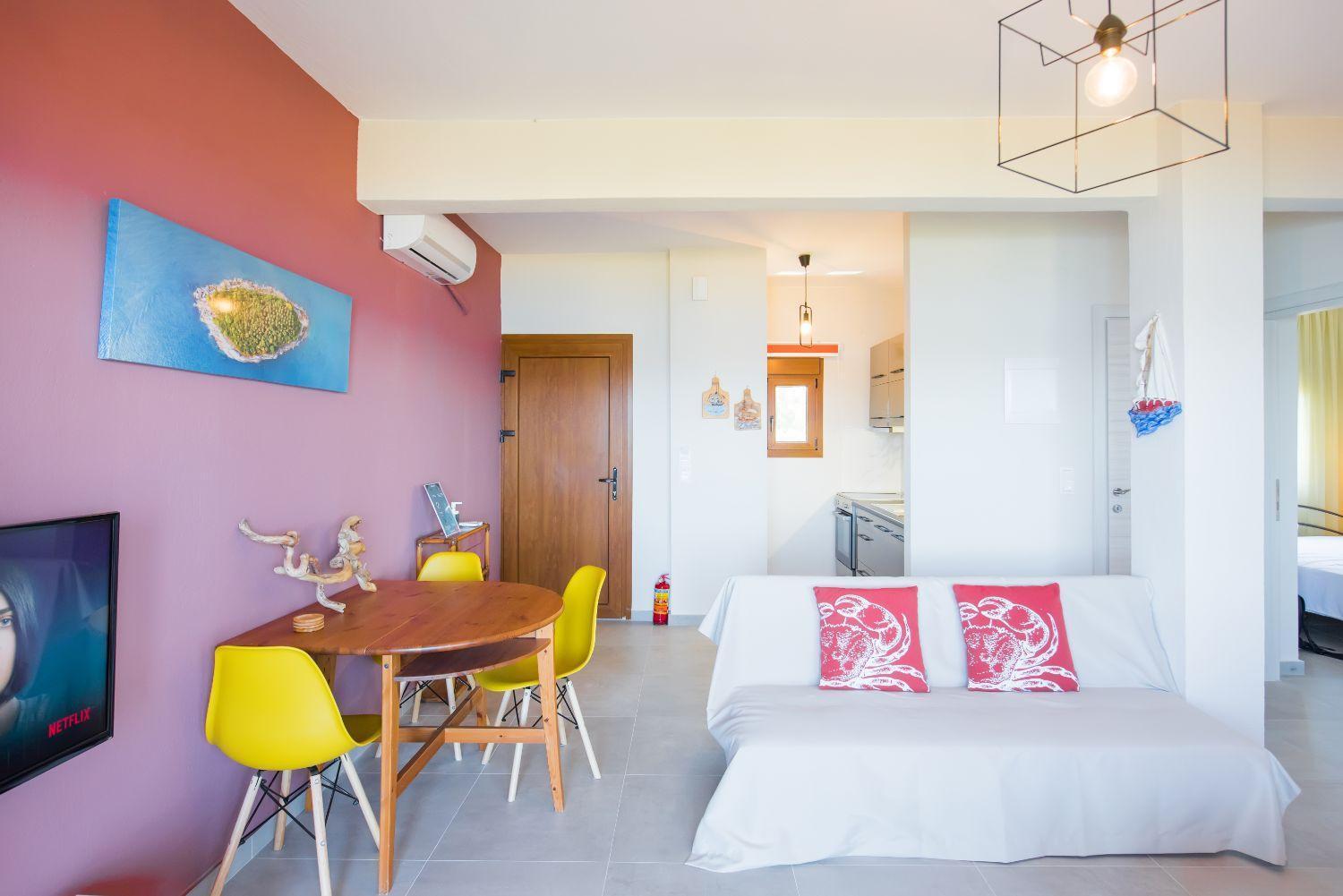Nereus & Oceanus Beachfront Apartments, Lagonisi Beach #Feelslikehome Ormos Panagias Zewnętrze zdjęcie