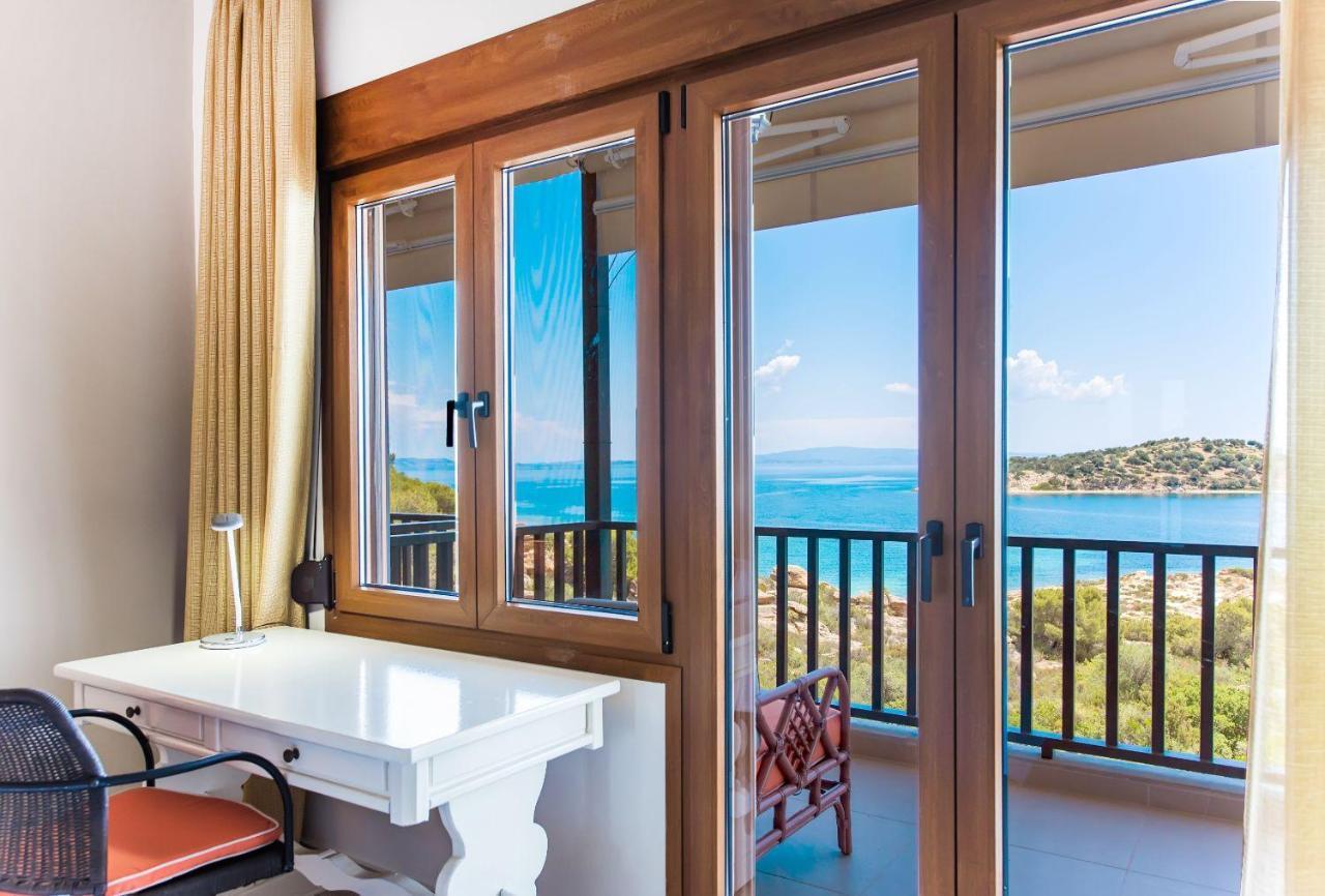 Nereus & Oceanus Beachfront Apartments, Lagonisi Beach #Feelslikehome Ormos Panagias Zewnętrze zdjęcie