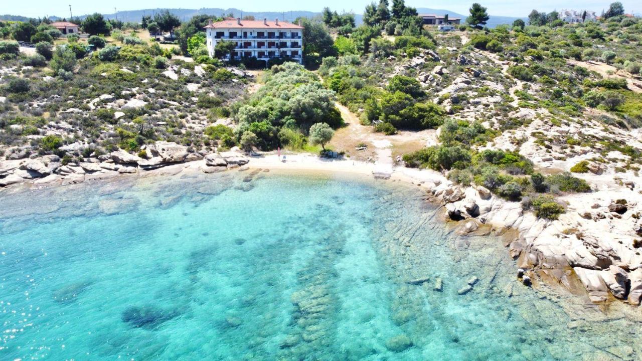 Nereus & Oceanus Beachfront Apartments, Lagonisi Beach #Feelslikehome Ormos Panagias Zewnętrze zdjęcie